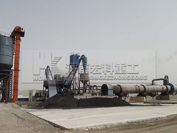 新疆庫(kù)爾勒3*60米環(huán)保石灰回轉(zhuǎn)窯生產(chǎn)線(xiàn)